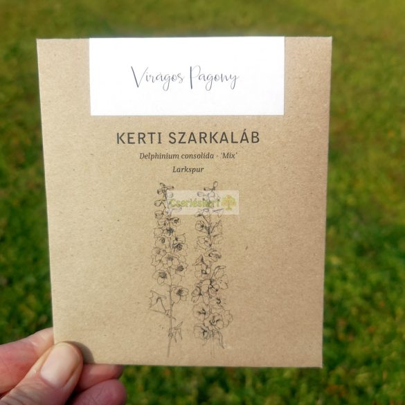 Kerti szarkaláb mag